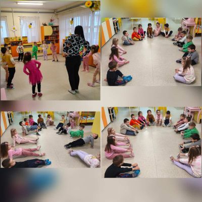 Сутрешна гимнастика с усмивка в група "Мечо" - ДГ №108 Детско царство - София