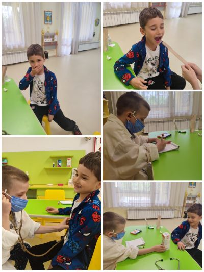 Клуб "Млад доктор" в трета група "Слънце" 6