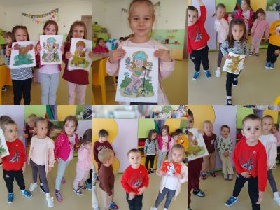 Аз съм специален - втора група"Гъбка" 2